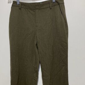 Lauren Ralph Lauren Tan Flat Front Wool Blended Dress Pants Size 2P